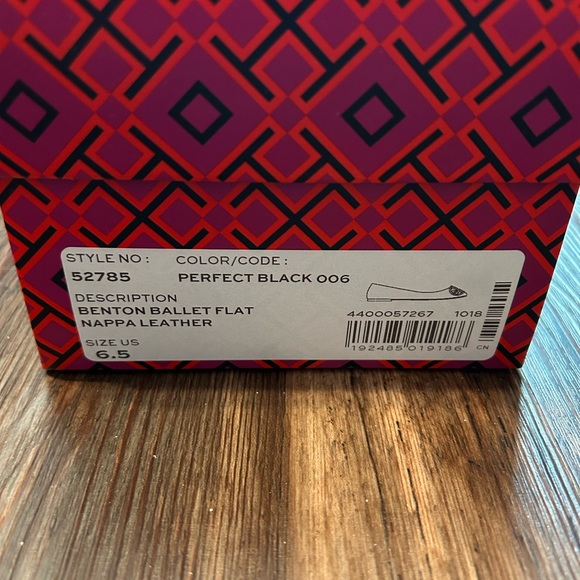 Women’s Tory Burch Benton Ballet Flat Size 6.5 - Picture 2 of 4